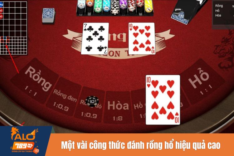 Một vài công thức đánh rồng hổ hiệu quả cao